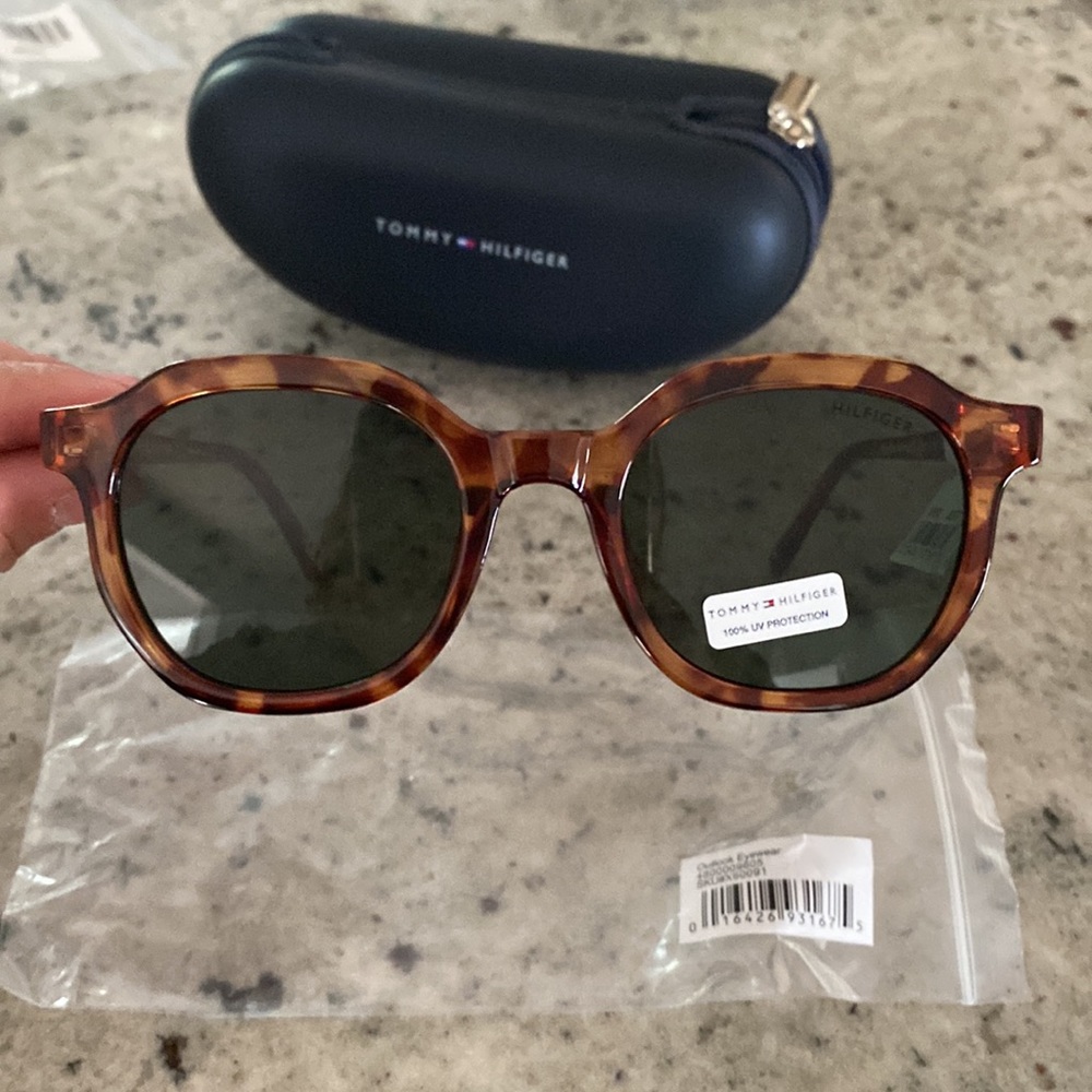Tommy Hilfiger Polarized STALLION OL572 Sunglasses Brown- Authentic New - Picture 2 of 8